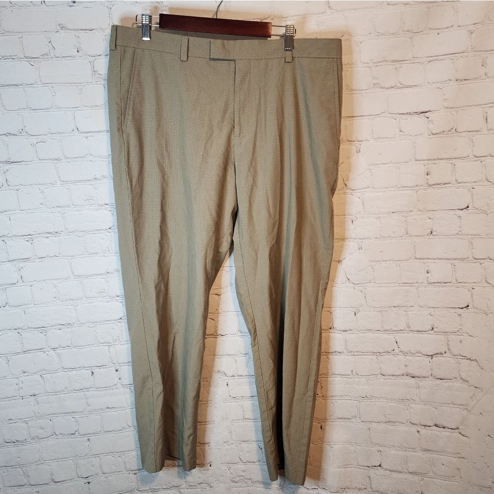 Men's Kenneth Cole Reaction plaid dress pants, size 38 X 30